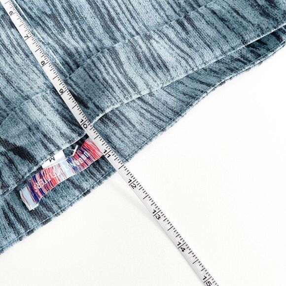 NWT Urban Outfitters Womens Nyx Wood Zip Hem Trouser Pants Blue Black Size M - Picture 11 of 12